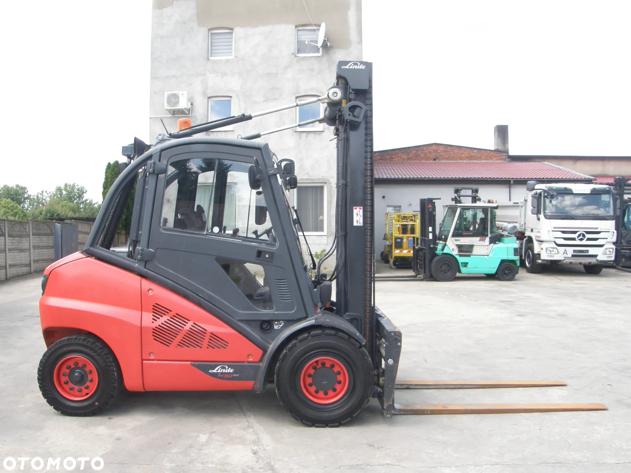 Linde H50D-02 2015rok kabina pozycjoner przesuw - 8