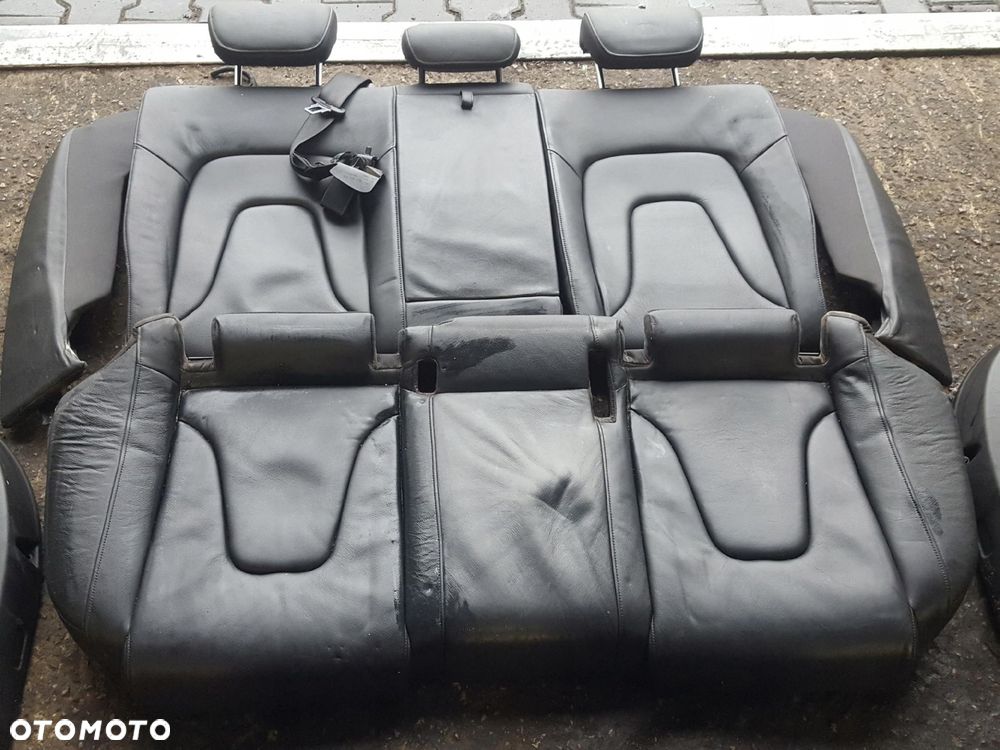 AUDI A4 B8 08r- SEDAN FOTELE KANAPA SKÓRZANE - 2