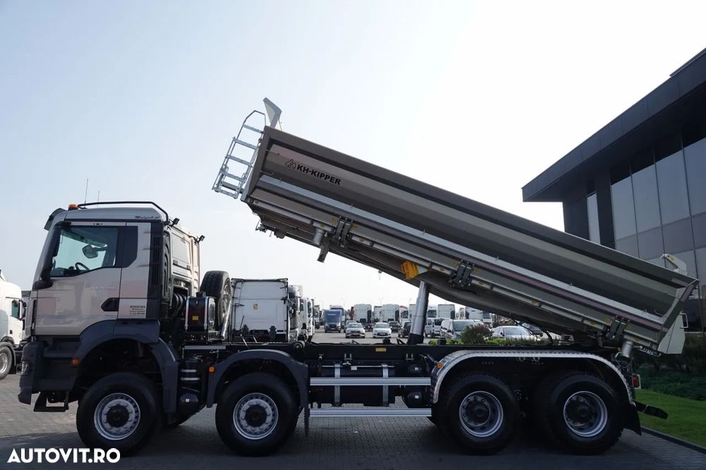 MAN TGS 41.480 / 8x6 / BASCULANĂ SPATE / MANUAL / NOU NOU / KH-KIPPER / - 5