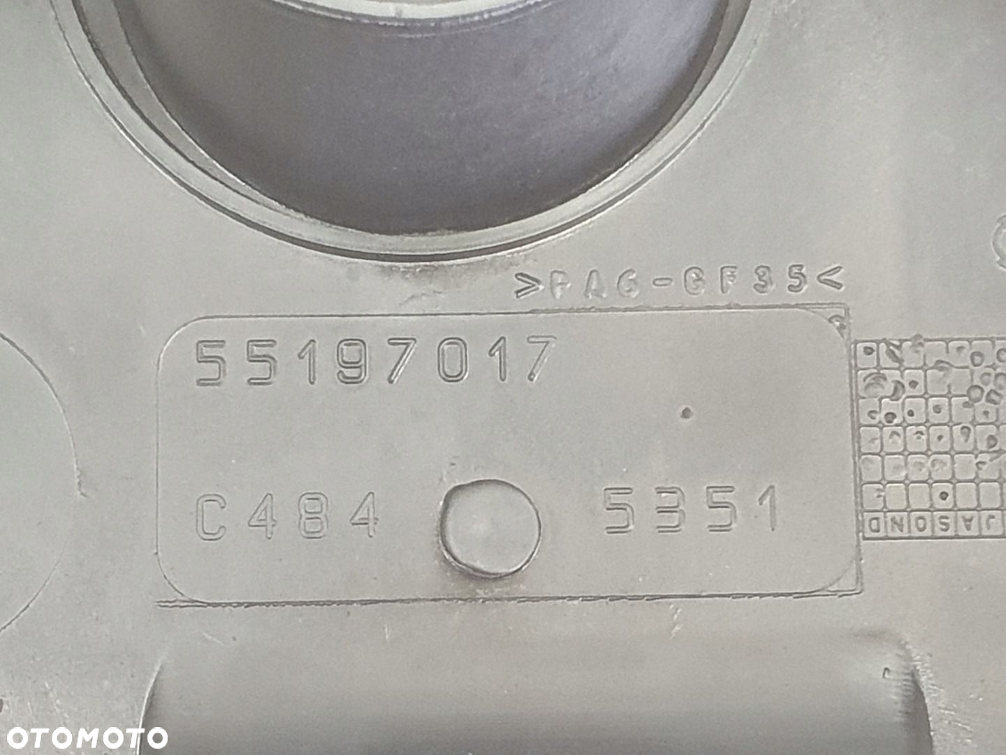 Opel Vectra C 1.9 CDTI 8V POKRYWA ZAWORÓW 55197017 Z19DT - 2