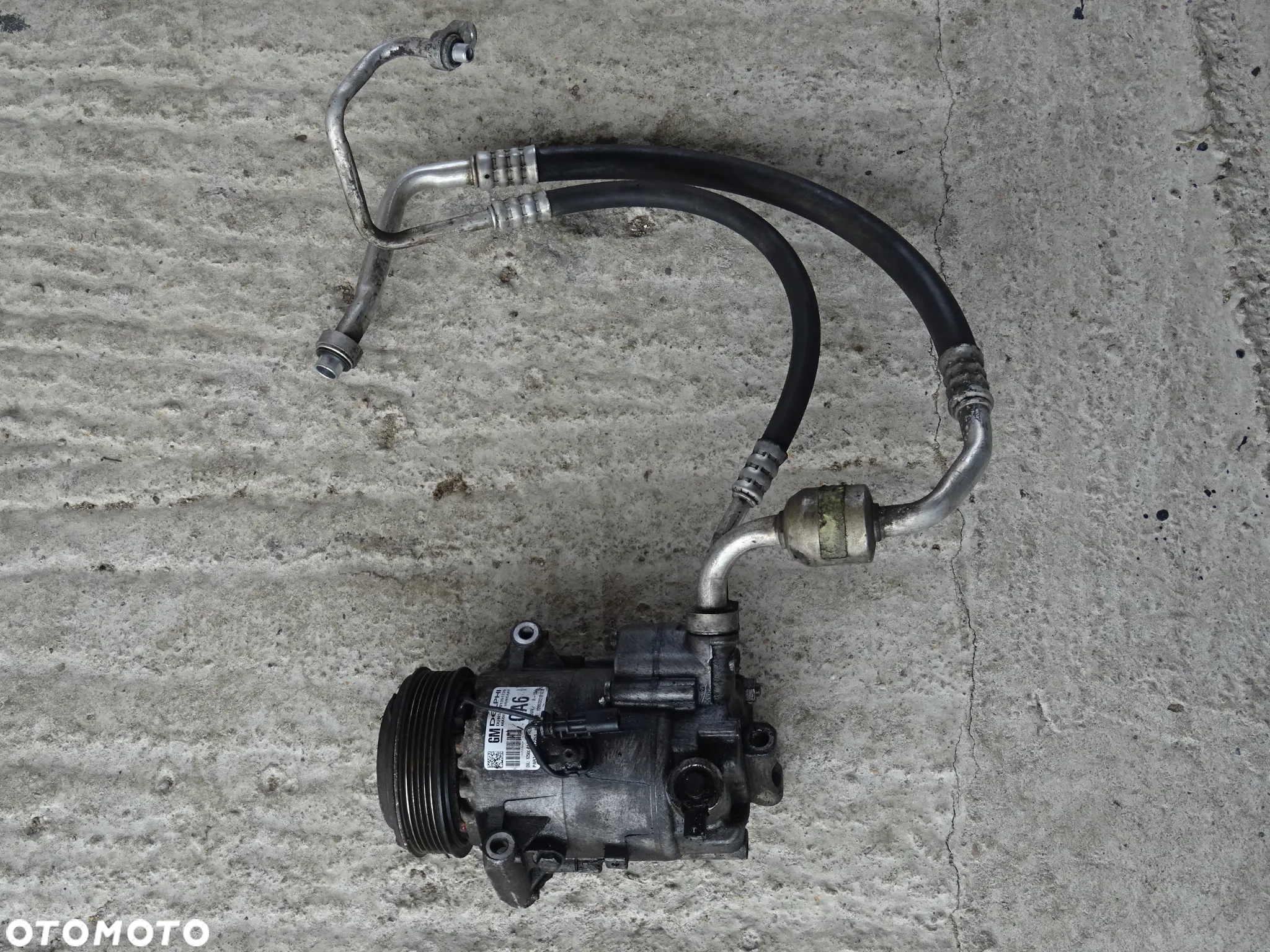 KOMPRESOR SPRĘŻARKA POMPA KLIMATYZACJI DELPHI 1,6 1,8 OPEL ZAFIRA C ASTRA J - 6
