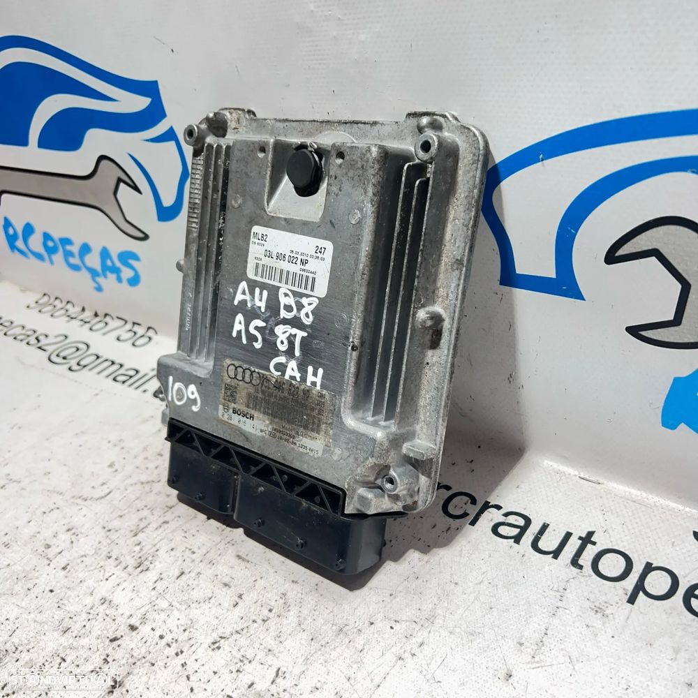 .Centralina Motor Bosch VW VAG Audi 2.0 TDi CAH 03L 906 022 NP / 0 281 016 141 - 5