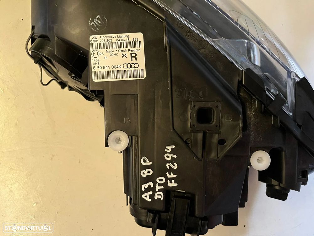 AUDI A3 8P FAROL DIREITO - FF294 - 5