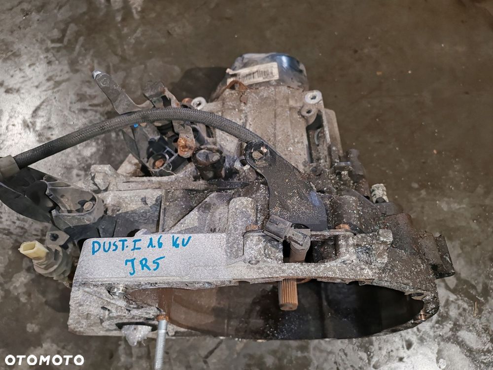 SKRZYNIA BIEGÓW 1.6 16V 105KM 77kW JR5 DACIA DUSTER I 10-13 - 2