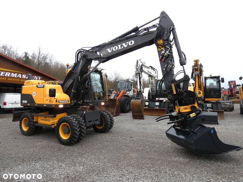 Volvo EW140D ROTOTILT ZE SZCZYPCAMI / Sprowadzona / - 10
