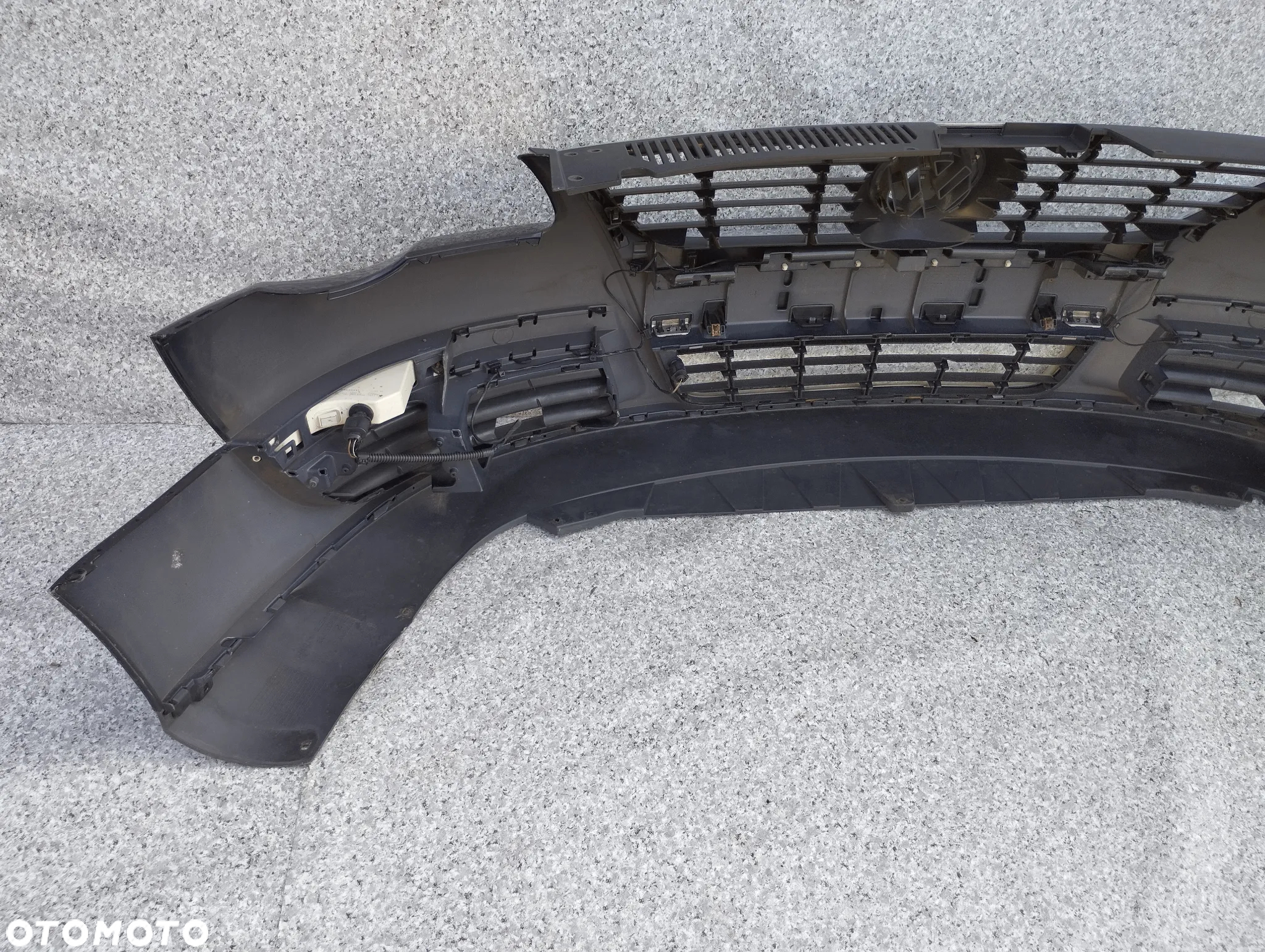 VW Passat B6 zderzak przód przedni Grill - 6