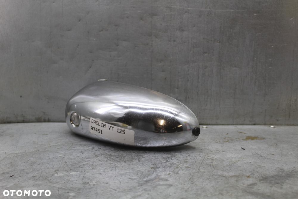 Daelim VT 125 VL Owiewka osłona obudowa zaślepka chrom bok boczek - 2