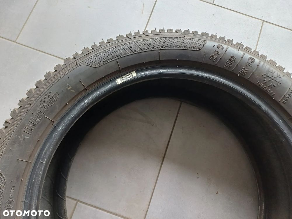 Opony zimowe 4 szt 215/50/18 z 2025 roku mało używane. - 8