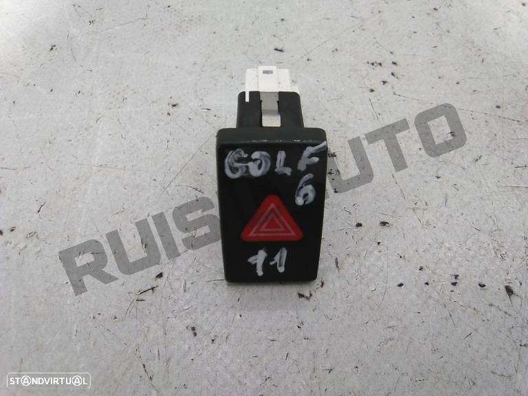 Comando / Botão 4 Piscas 5k095_3509a Vw Golf Vi (5k) [2008_2014 - 1