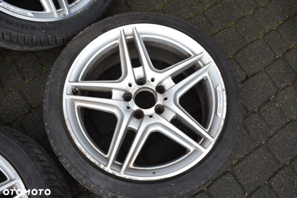 MERCEDES W204 LIFT AMG FELGI KOŁA OPONY 18 WIELESEZONOWE 6.5 MM 5X112 - 5