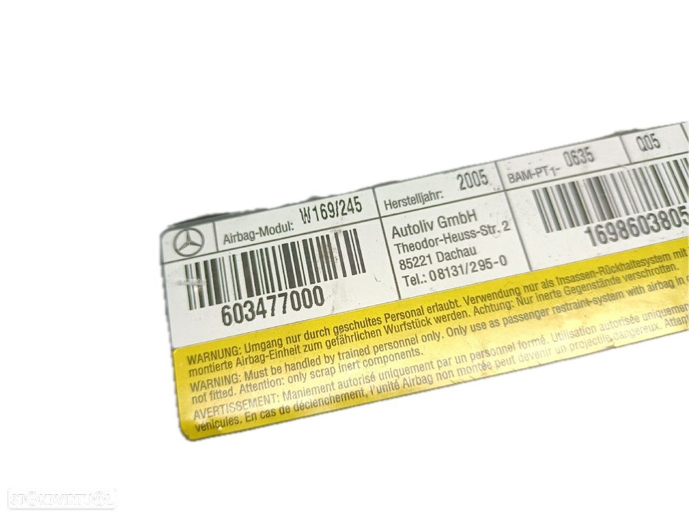 Airbag Banco  Mercedes-Benz A-Class (W169) - 4