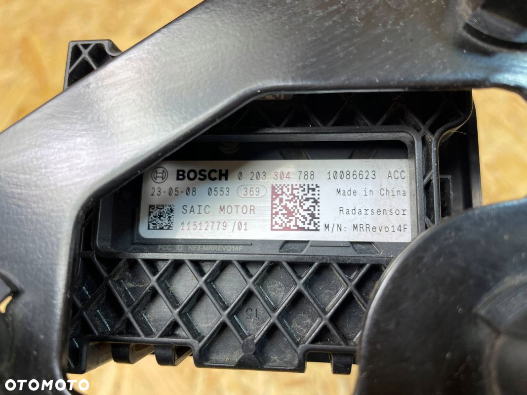 RADAR SENSOR DISTRONIC UCHWYT WTYCZKA MG ZS EV 11512779 10703728 2019- - 8