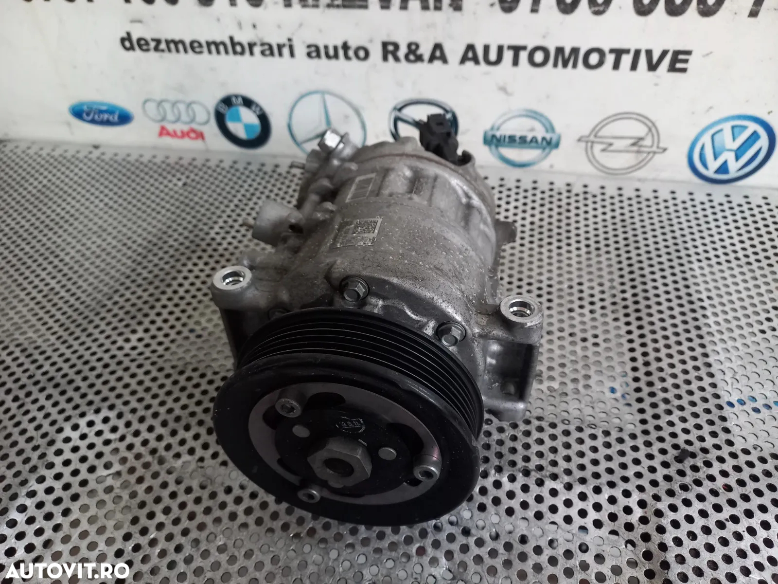 Compresor Clima Vw Seat Skoda Audi 1.0 TSI TFSI Cod 5QD T-Roc Fabia Ibiza Audi A1 Q2 Arona Golf 7 O - 4
