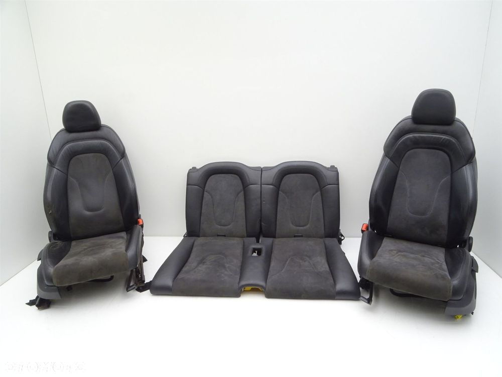 Komplet foteli kanapa tył tylna skóra fotel 8j0881105 audi tt 8j - 4