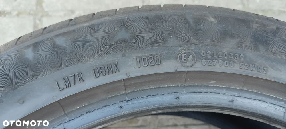 OPONY LETNIE 225/45R17 Y CONTINENTAL PREMIUM CONTACKT 6 91Y (1020) 7mm 2 SZTUKI PARA - 5