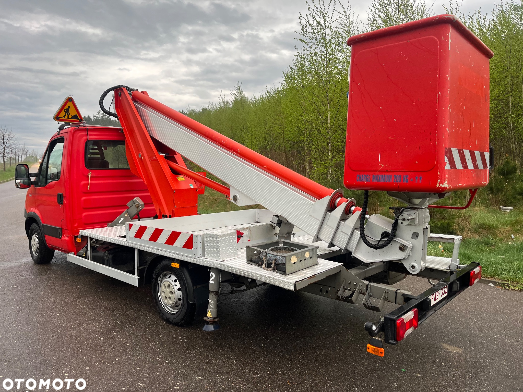 Iveco Podnośnik Koszowy Zwyżka Multitel 202 Ds 20,2 Metra 10 m w Bok UDT jak Ruthmann Wumag Gsr - 7
