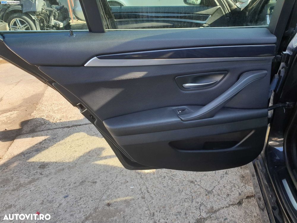 Fata Fete Interioara Usa Usi Portiera Portiere Piele Stanga Spate BMW Seria 5 F10 2009 - 2017 [K3903] - 1