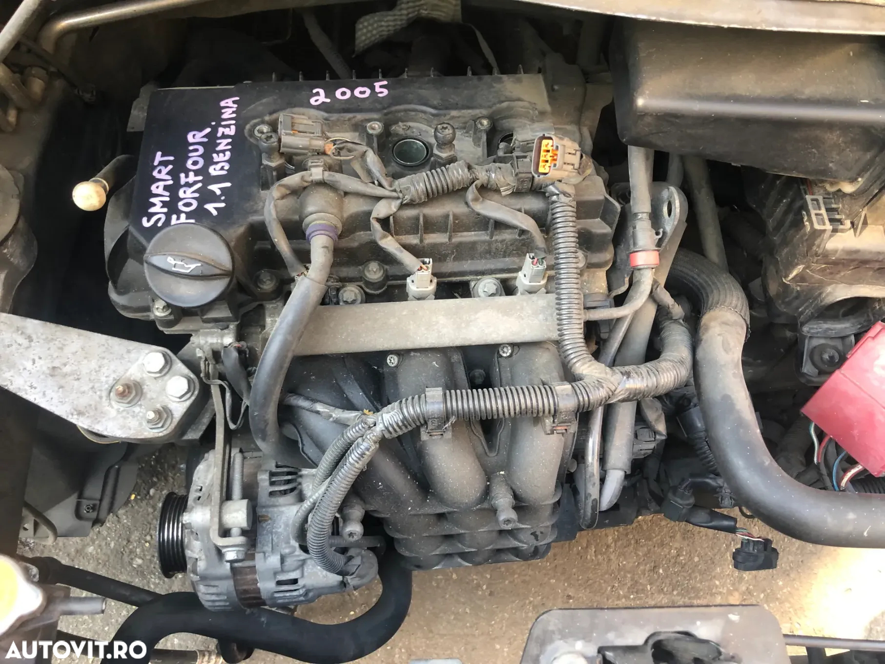 Motor Smart  Forfour Mitsubishi Colt 1.1 benzina 2005 - 9