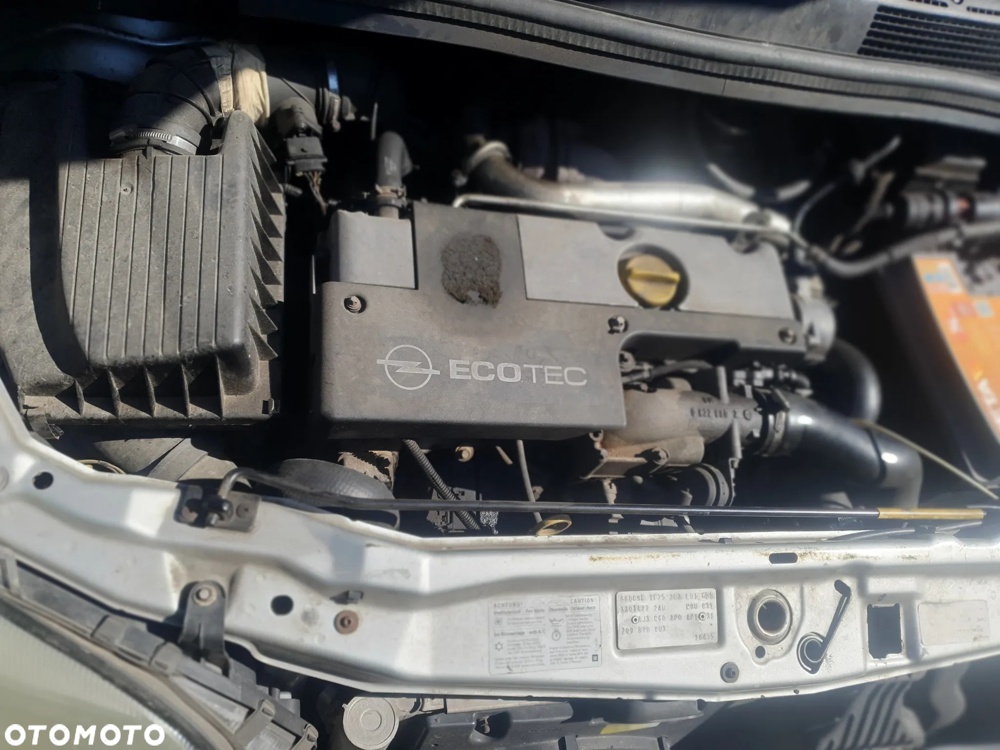 Opel Zafira 2.0 diesel 74 kW maska zderzak błotnik lewy prawy drzwi przód tył klapa skrzynia silnik - 2