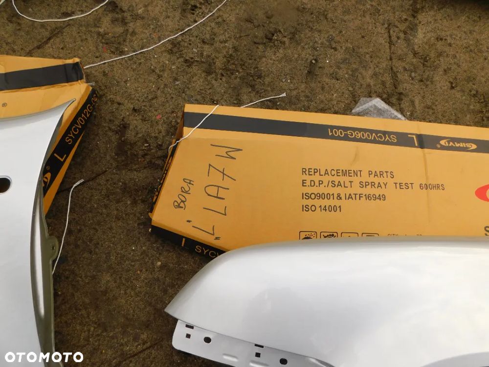 vw volkswagen bora błotnik kolor LA7W WYSYŁKA - 2