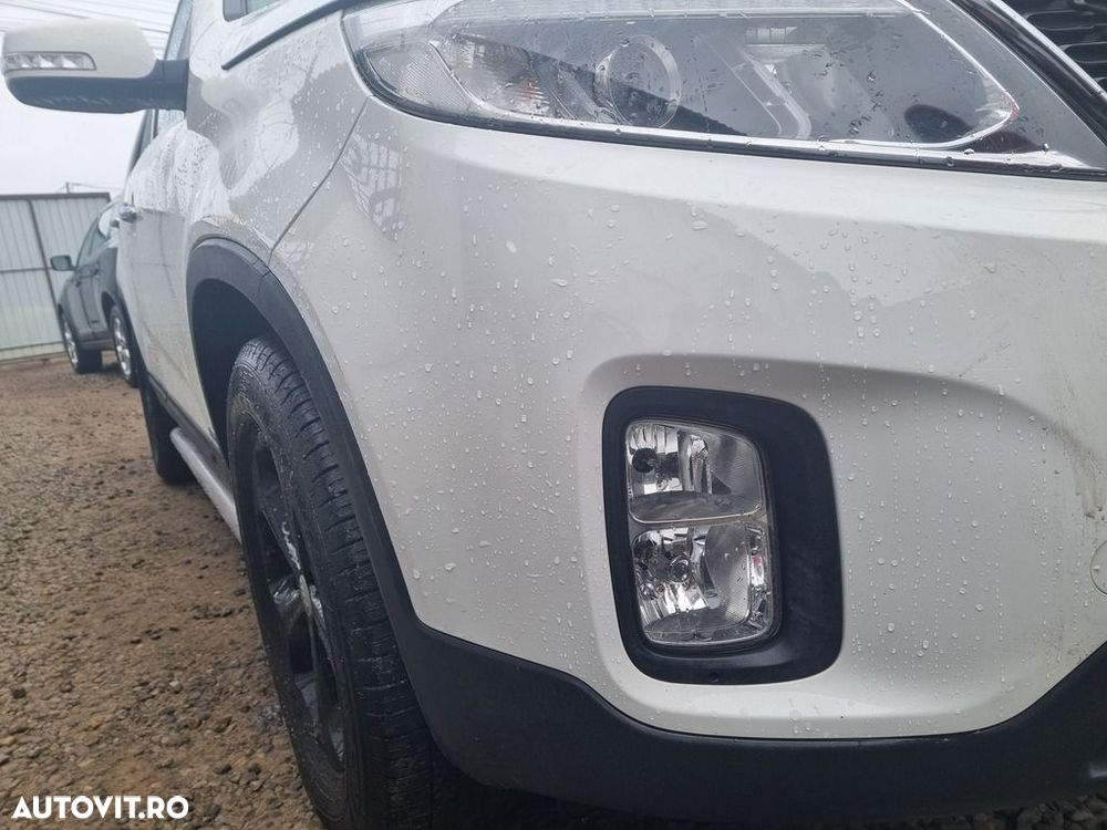 Bara fata Kia Sorento II Facelift 2012 - 2014 ALB (1176) model fara spalatoare far - 4