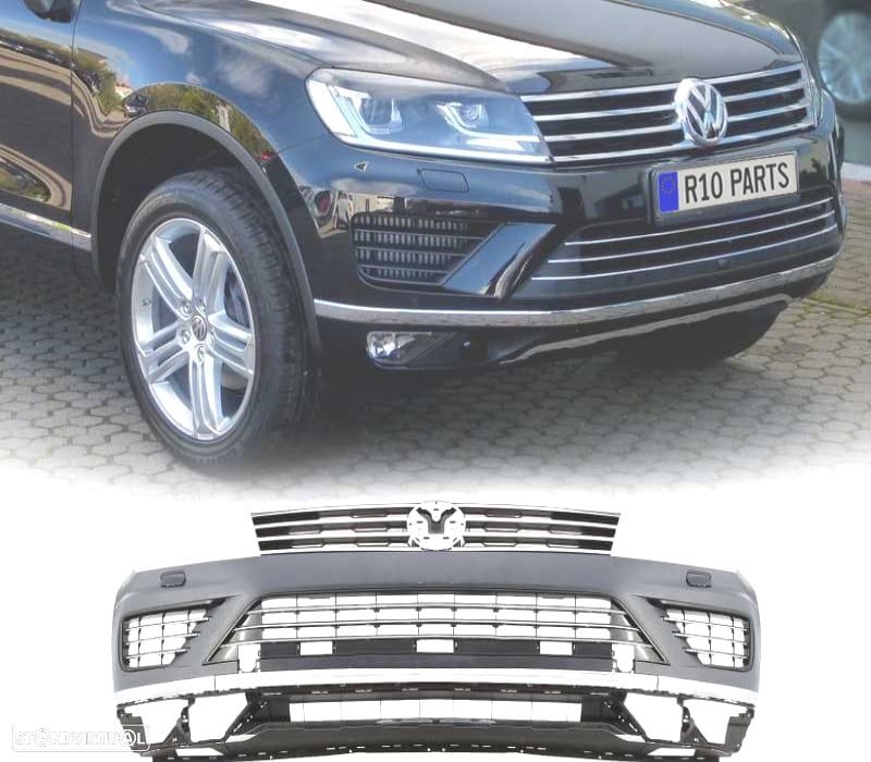 PARA-CHOQUES FRONTAL LOOK R-LINE VW TOUAREG 14-18 LOOK R-LINE - 1