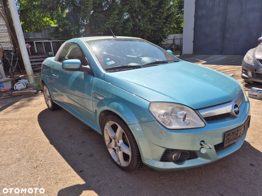 OPEL TIGRA II 1,8 16V CABRIO , części , maska, zderzak, błotnik, lampa , szyba, alufelgi - 1
