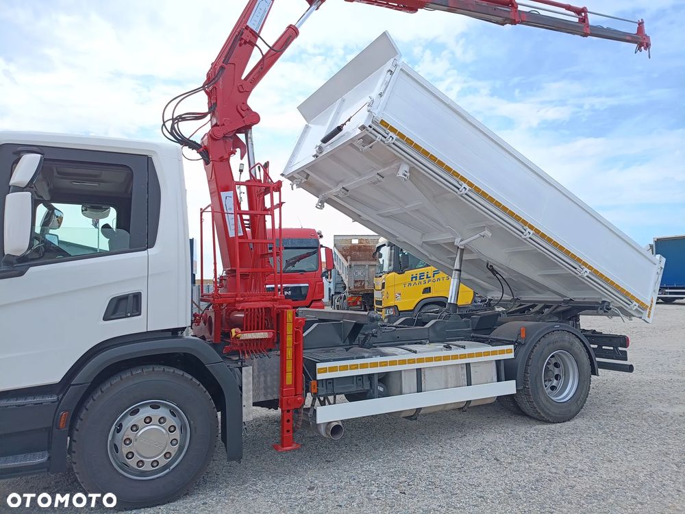 Scania P450 Wywrot Meiller, HDS MKG125, Sprowadzony - 4