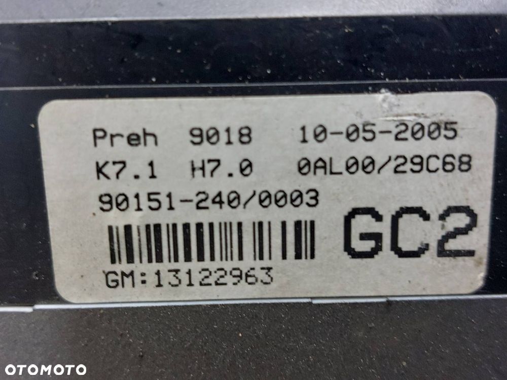 PANEL NAWIEWU OPEL ASTRA H III 13122963 - 4