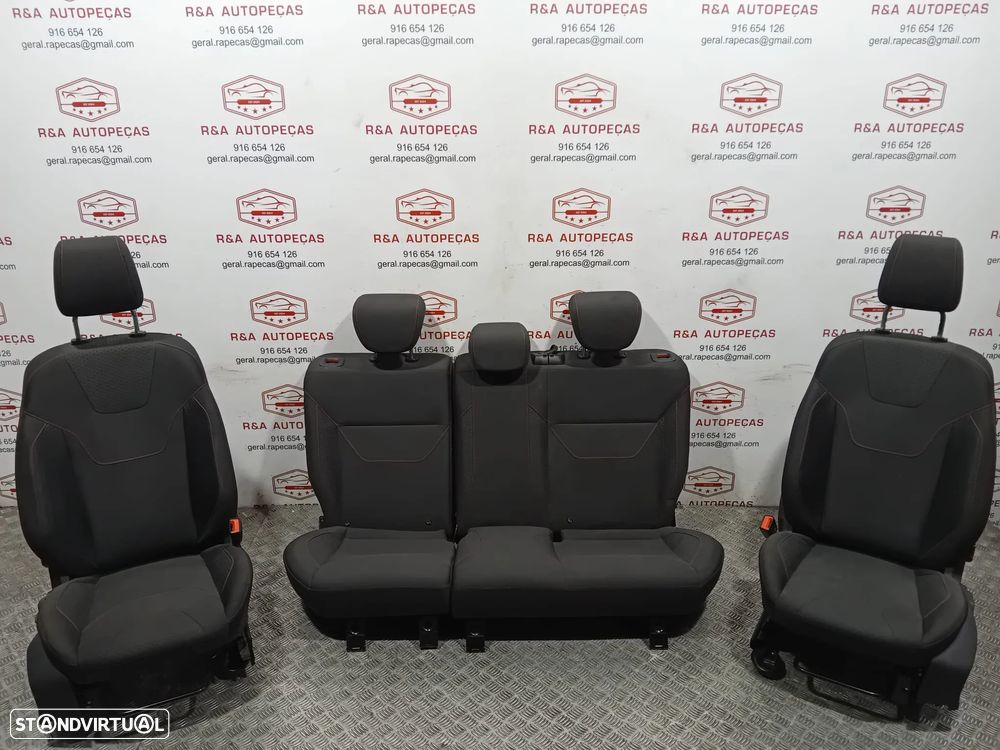 Conjunto de Bancos BMW Série 1 F20 LCI Sport em Tecido Original - 14