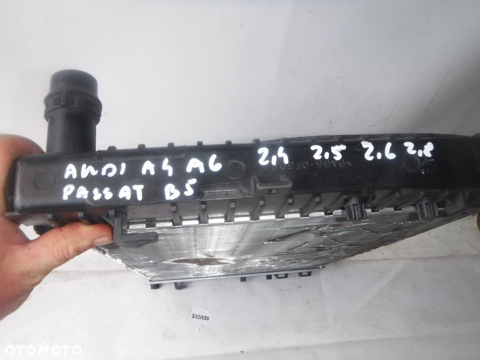 audi a4 b5 a6 c5 passat b5 chłodnica wody nowa - 2