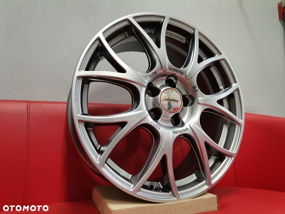 Felgi aluminiowe SPEEDLINE SL5 5x105 r18 et42 srebrny/metaliczny OPEL , CHEVROLET NOWE!! - 1