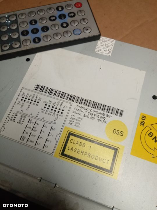 RADO CD AUDI A3 8P 8P0057186 - 4