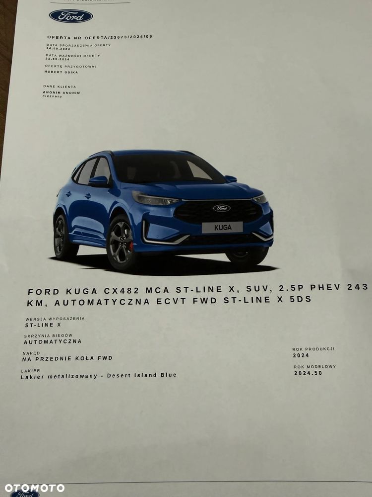 Ford Kuga 2.5P PHEV FWD ST-Line X eCVT - 9