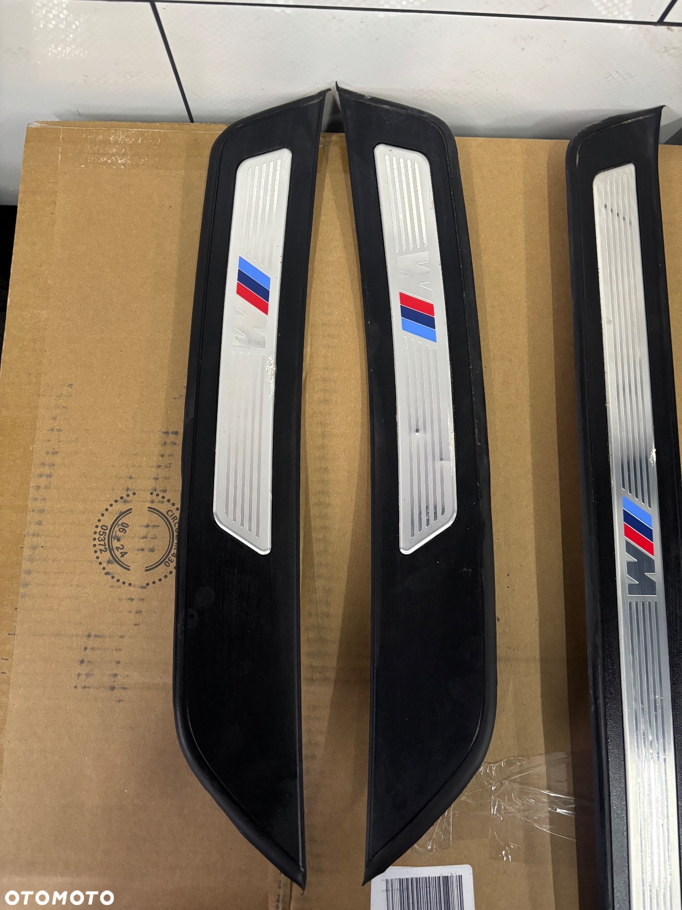 BMW F10 LISTWY PROGOWE MPAKIET KOMPLET - 2