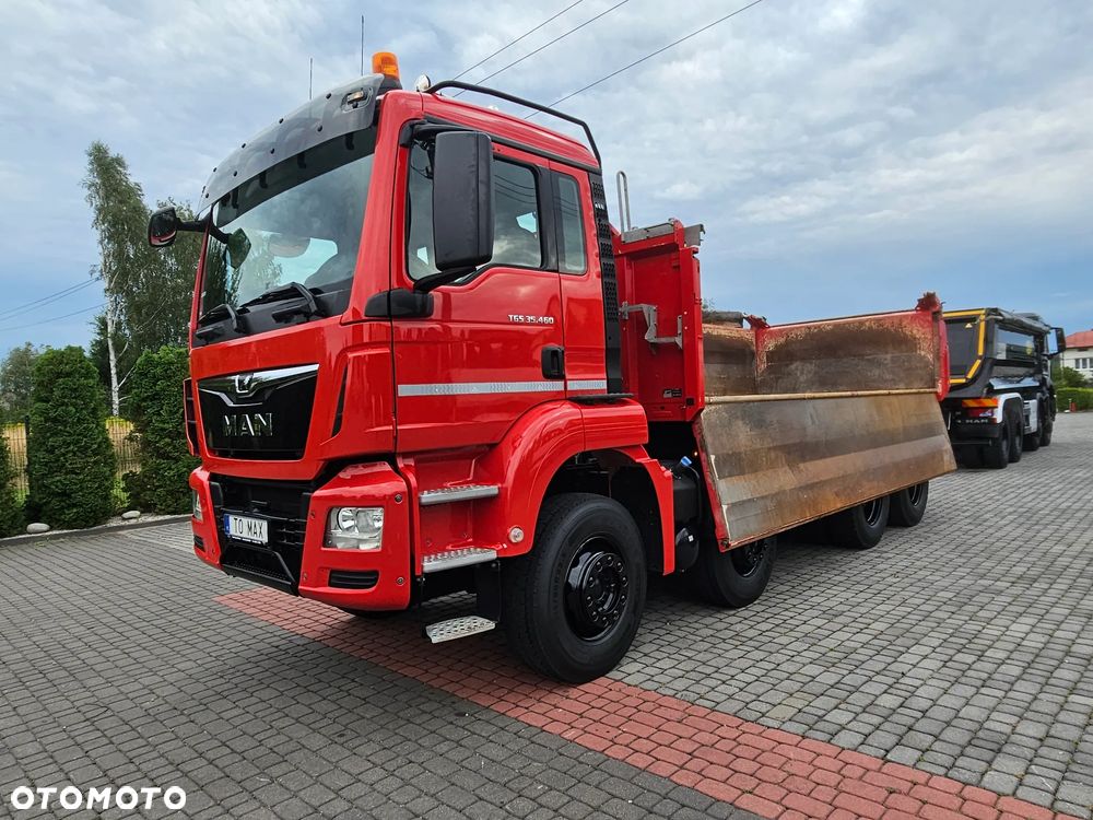 MAN TGS 35.460 WYWROTKA 8X4 MEILLER-KIPPER+HYDROBURTA! - 16