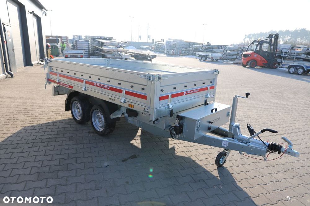 TEMARED TIPPER 3015/2 C S 2,7T 303x153x40cm, DMC 2700kg, Koła 195R13C, Pompa elektryczna i ręczna , - 18