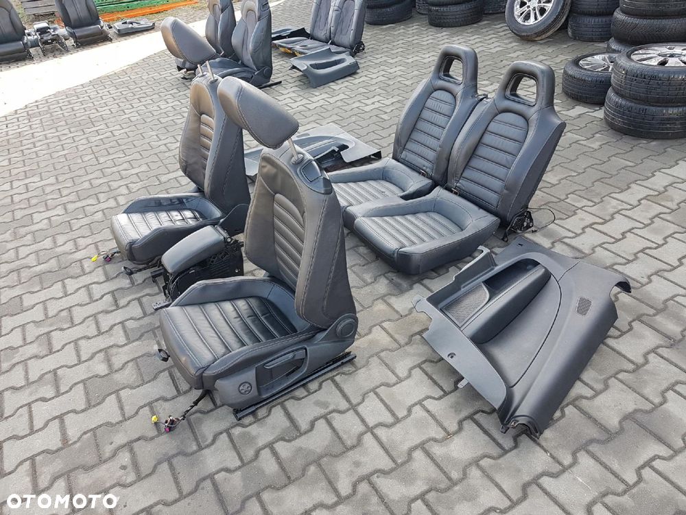 VW SCIROCCO III 08-14r FOTELE SKÓRZANE KANAPA - 4