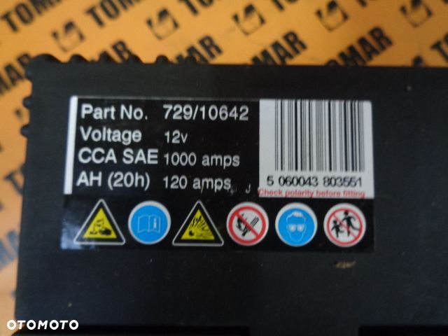Akumulator JCB ORG Bateria JCB 729/10642 JCB 3CX/4CX Koparko-Ładowarka Ładowarka Koparka JCB - 4