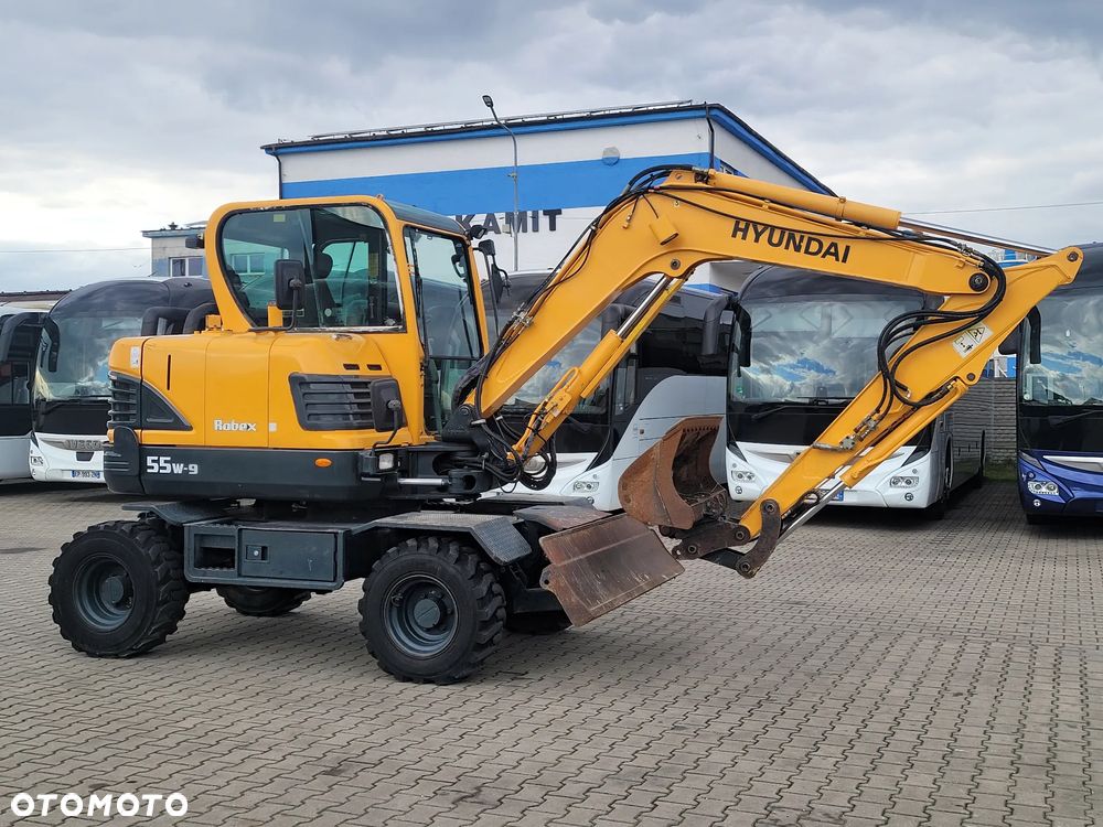 Hyundai ROBEX55W-9 / EXCAVATOR / SPROWADZONY Z FRANCJI/ 4 900 MTH / 5.5 TONY - 15