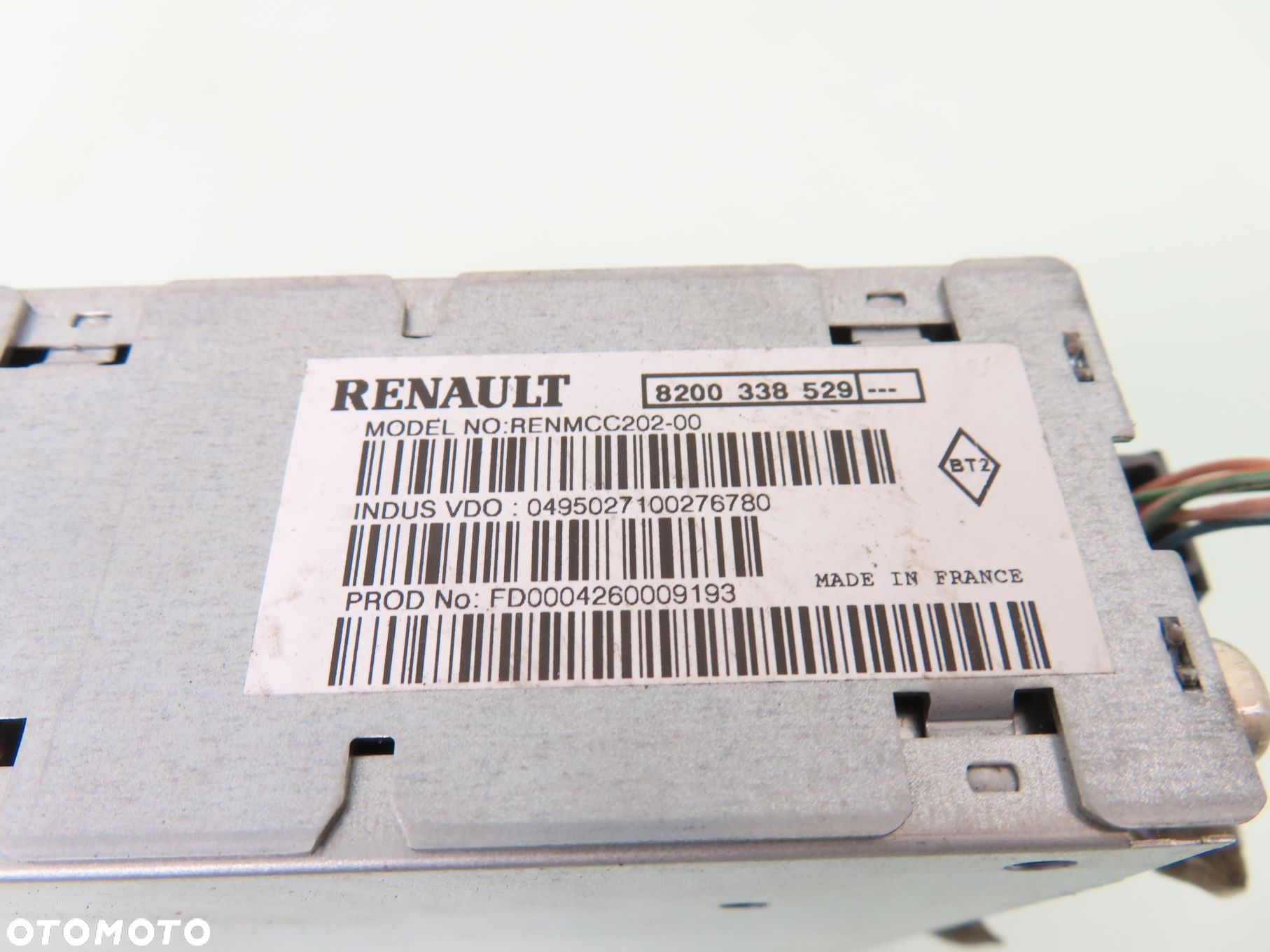 CZYTNIK NAVI MODUŁ GPS CARMINAT RENAULT SCENIC II 8200339751A 8200338529 - 6