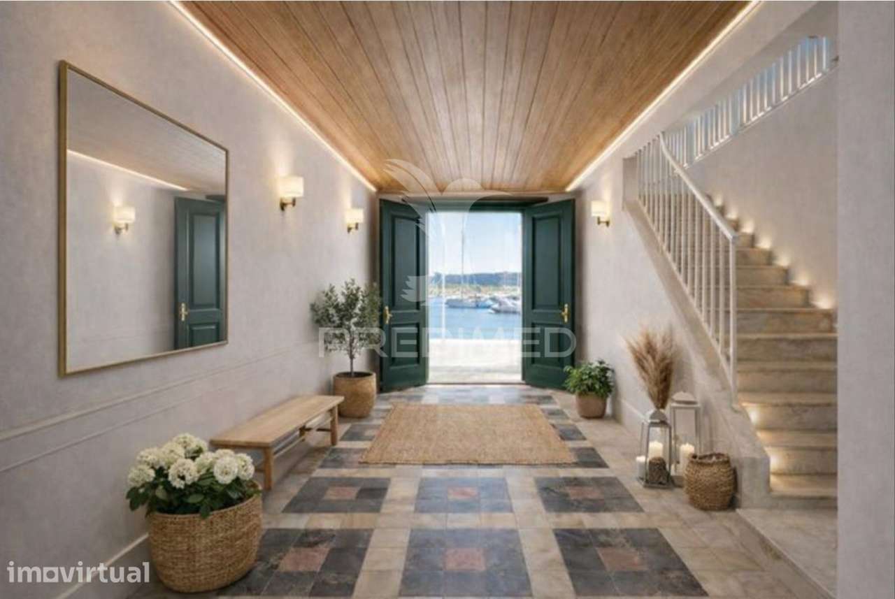 Apartamento T1 em Edifício Pombalino, centro, vista rio. - Grande imagem: 3/20