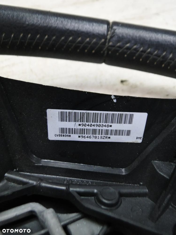 PEUGEOT 307 KIEROWNICA SKÓRZANA PODUSZKA POWIETRZNA AIRBAG EUROPA - 19