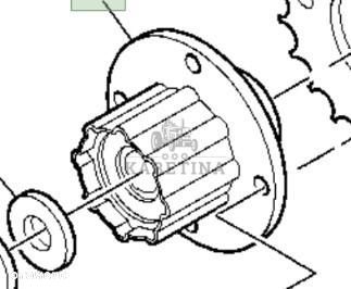 John Deere 9780CTS 9780 CTS Sprzęgło Poślizgowe AZ102407 AZ63872 - 1