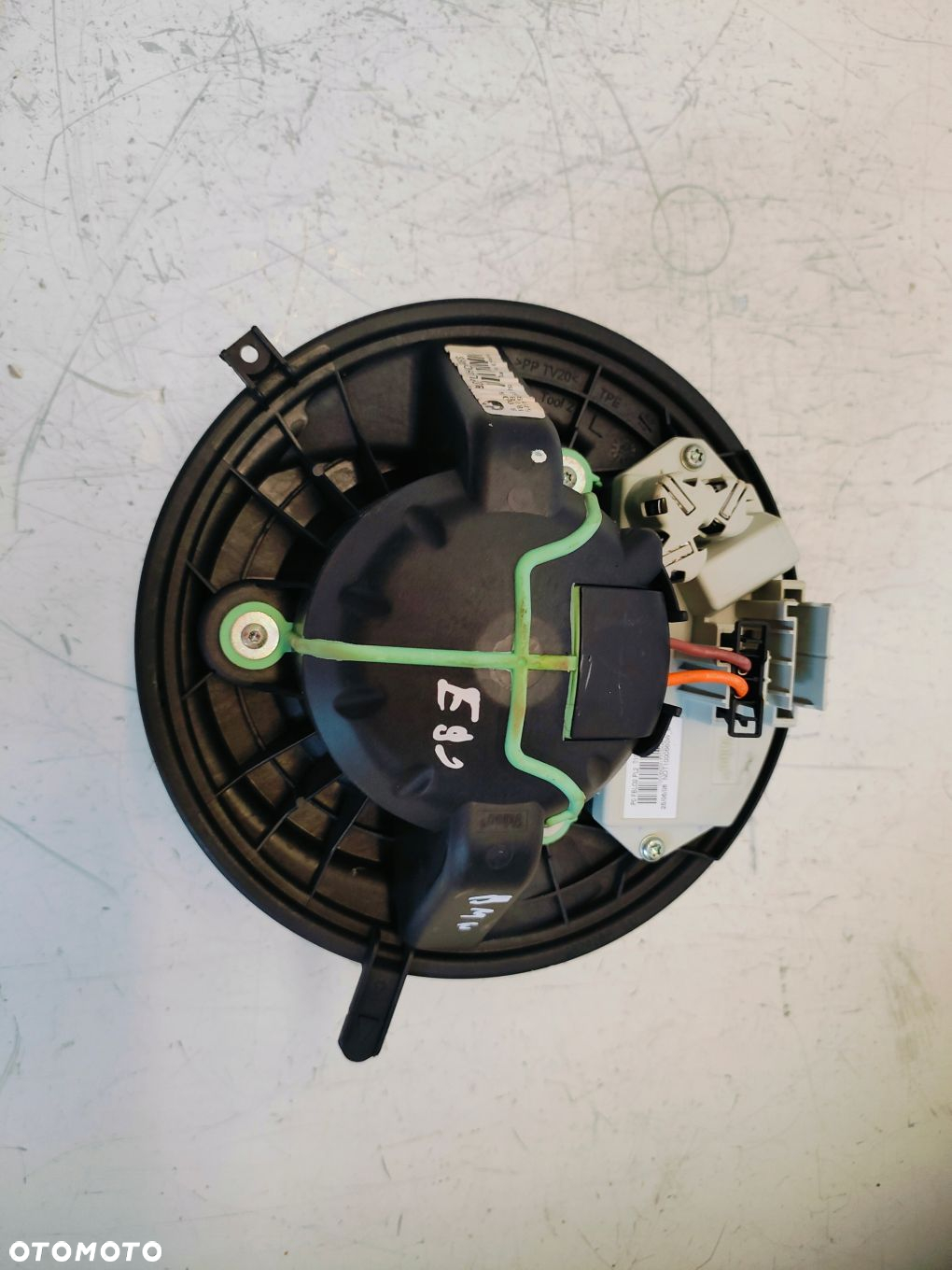 BMW E90 LIFT WENTYLATOR DMUCHAWY REZYSTOR 985465S 6411693366309 - 2