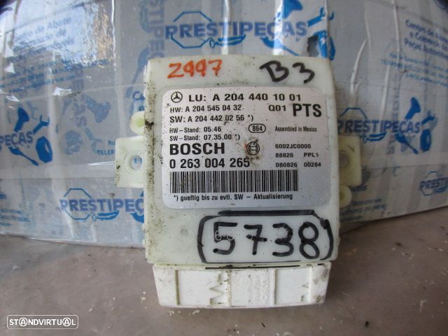 Modulo A2044401001 0263004265 MERCEDES W204 2008 C220 Cdi 170Cv 5P PRETO Modulo Sensores Estacionamento - 1