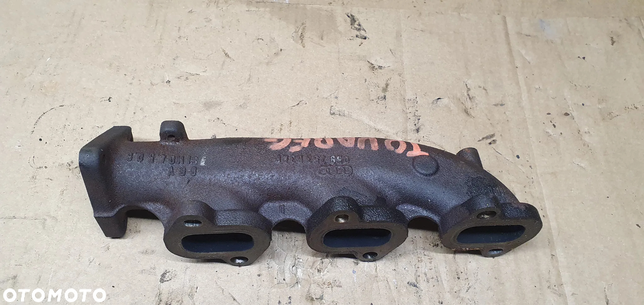 Kolektor wydechowy prawy VW Touareg 3.0 TDI 059253034P - 5