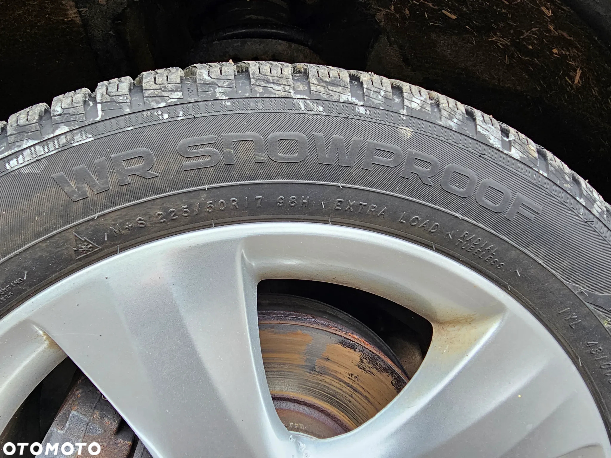 FELGI ALUMINIOWE OPONY ZIMOWE KOŁA OPEL ASTRA J K ZAFIRA C R 17 5x115 225/50/17 - 5
