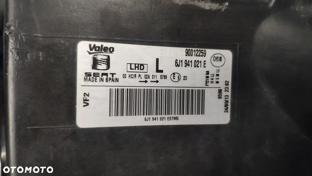 Seat Ibiza 6J lampy reflektory przednie - 11