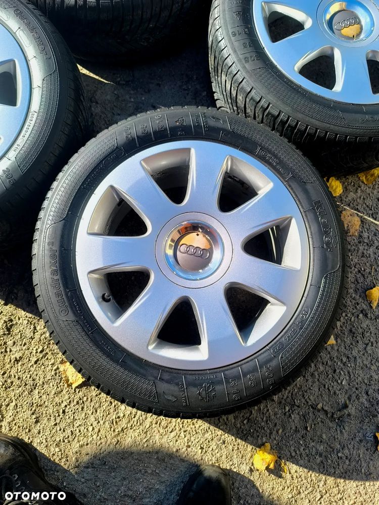 5x112 Felgi Aluminiowe Alufelgi 16 Koła Zimowe Zima AUDI A4 B5 B6 B7 A6 C5 C6 8H0 A3 8P 8V TT Legnica ALU-RAD VW SEAT SKODA 4mm 205/55 - 5